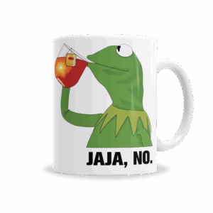 Tazas | Meme La Rana René Tomando Té