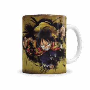 Tazas | One Piece Luffy Luchando