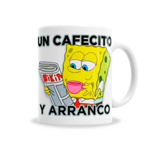 Tazas | Bob Esponja Un Cafecito Y Arranco