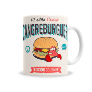 Tazas | Bob Esponja Receta Cangreburger