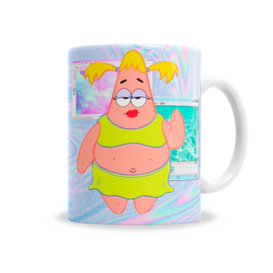 Tazas | Bob Esponja Patricio Windows 90s Con Disfraz
