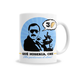 Tazas | Esperando La Carroza Tres Empanadas