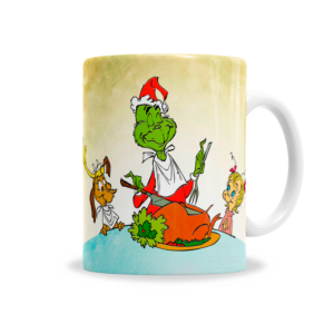 Tazas | El Grinch Dr. Seuss Cena Navidad