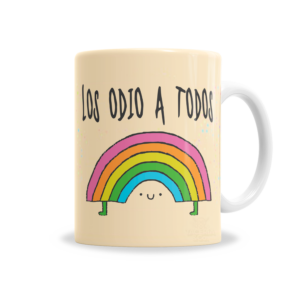 Tazas | Los Odio A Todos Arco Iris