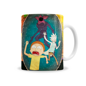 Tazas | Rick And Morty Stranger Things Demogorgon