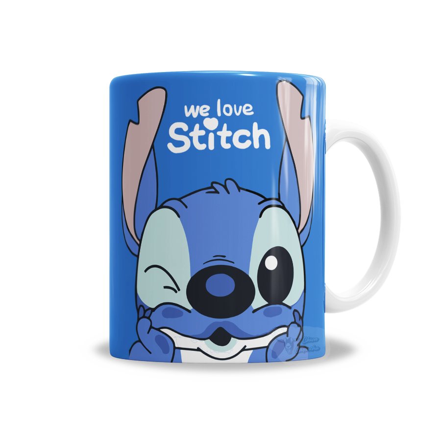 Tazas  Stitch – We Love Stitch – Chiva Calenchu Tienda