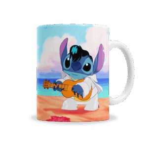 Tazas | Stitch Elvis En La Playa
