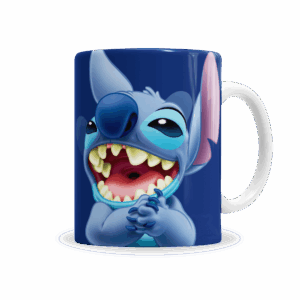 Tazas | Stitch Sonriendo Tiernamente