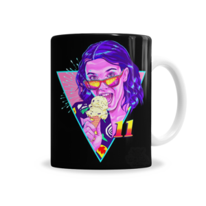 Tazas | Stranger Things Eleven Tomando Helado