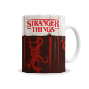 Tazas | Stranger Things Personajes En Bicicleta