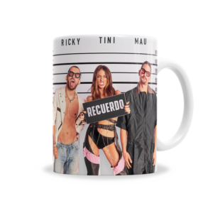 Tazas | Tini Stoessel Con Mau y Ricky