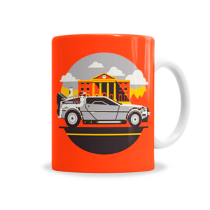 Tazas | Volver Al Futuro Auto Delorean