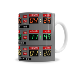 Tazas | Volver Al Futuro Fecha Máquina Del Tiempo