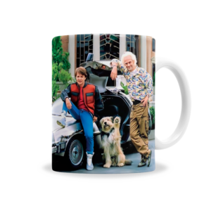 Tazas | Volver Al Futuro Marty McFly Doc Brown y Einstein