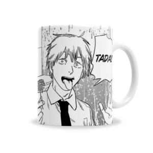 Tazas | Chainsaw Man Denji Manga Flor Tada
