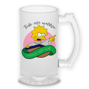 Chopp | Simpsons Lisa Este Maldito Sistema Está Mal