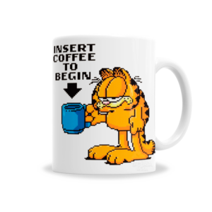 Tazas | Garfield Pixel Insert Coffee