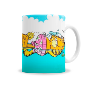 Tazas | Garfield De Vacaciones En El Mar