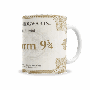 Tazas | Harry Potter Ticket Plataforma 9 3/4