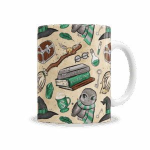 Tazas | Harry Potter Elementos Casa Slytherin