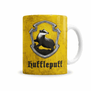 Tazas | Harry Potter Escudo Casa Hufflepuff