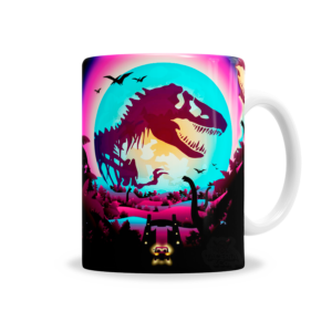 Tazas | Jurassic Park En Colores