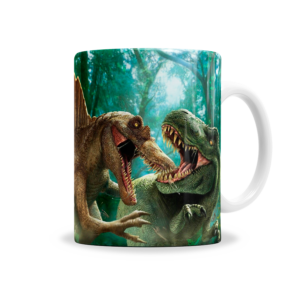 Tazas | Jurassic World Dinosaurios Peleando