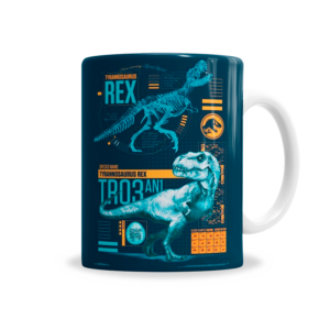 Tazas | Jurassic Park Datos T-Rex