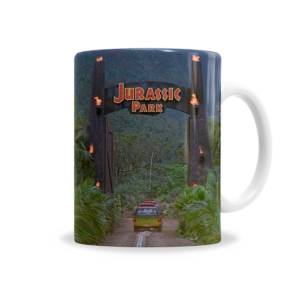 Tazas | Jurassic Park Jeep Ingresando Al Parque