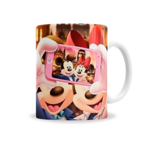 Tazas | Mickey Y Minnie Novios Diseño Retro