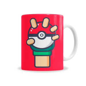 Tazas | Pokémon Ash Sosteniendo Pokebola