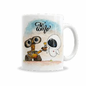 Tazas | San Valentín Wall E y Eva - Te Amo