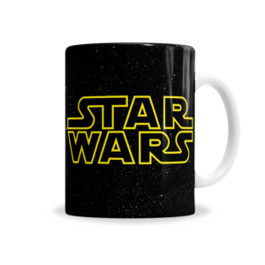 Tazas | Star Wars Logo Con Fondo Galaxia