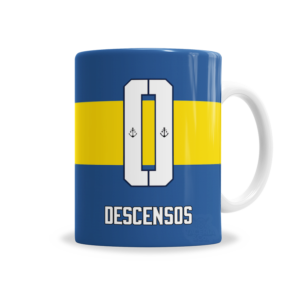 Tazas | Boca Juniors 0 Descensos