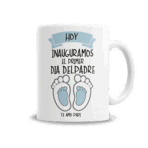 Tazas | Día Del Padre Primer Festejo - Celeste