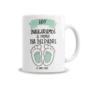 Tazas | Día Del Padre Primer Festejo - Verde