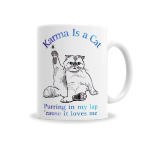 Tazas | Taylor Swift Canción Karma Is a Cat - Gatito