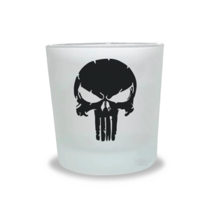 Vaso Whiskero | Punisher Logo