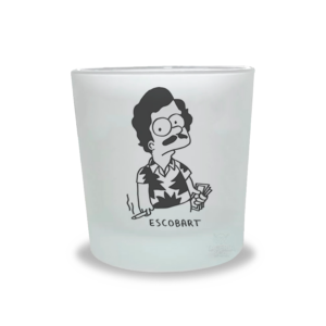 Vaso Whiskero | Simpsons Bart Escobart