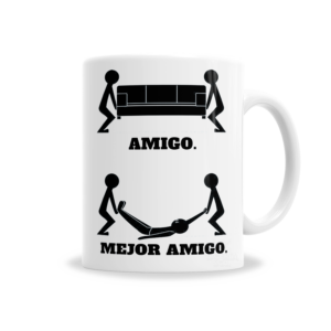 Tazas | Día Del Amigo Amigo Vs Mejor Amigo