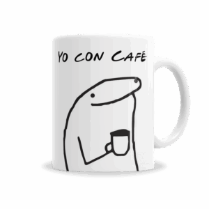 Tazas | Meme Flork Con Café Y Sin Café Mood