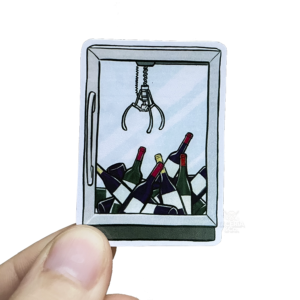 Sticker | Vinito En Cava de Vino