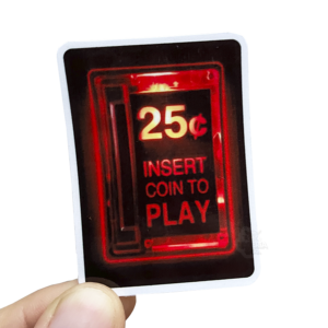 Sticker | Botón Fichines Insert Coin