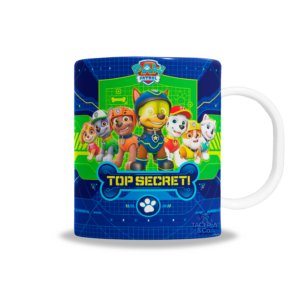 Taza Plástica | Paw Patrol Edición Top Secret