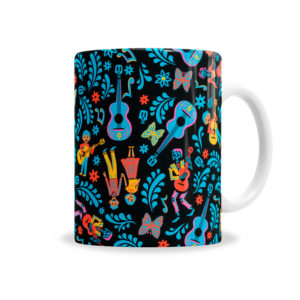Tazas | Coco Motivo Tradicional Mexicano