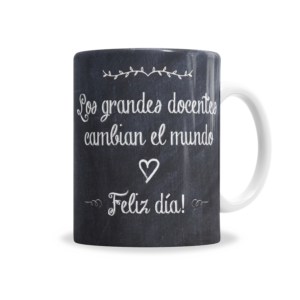 Tazas | Día Del Maestro Frase Docentes Pizarrón