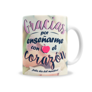 Tazas | Día Del Maestro Gracias Por Enseñarme