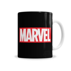 Tazas | Marvel Logo Negro - Avengers