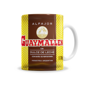 Tazas | Alfajor Guaymallén Negro