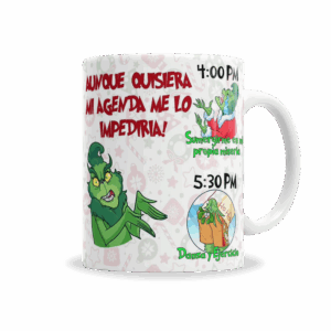 Tazas | El Grinch Aunque Quisiera Ir Navidad